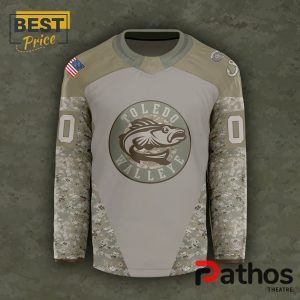 toledo walleye x military appreciation night 2024 hockey jersey 3 gSdFw