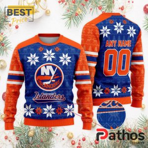 nhl new york islanders custom ugly sweater for christmas 2 Fdmlq