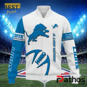 nfl detroit lions team baseball jacket 2 G2MzF