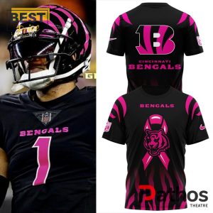 Cincinnati Bengals 2024 Breast Cancer T-Shirt, Cap