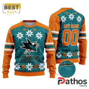 NHL San Jose Sharks Custom Ugly Sweater For Christmas