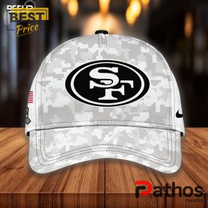 san francisco 49ers camo 2024 salute to service hoodie jogger cap 4 dTbJ1