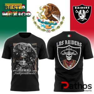 Las Vegas Raiders Viva Mexico’s Independence T-Shirt, Cap