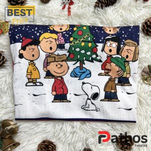 snoopy charlie brown peanuts 2024 christmas night sweater 3 pp59y