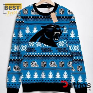 carolina panthers nfl 2024 knitted sweater 2 7IhmS