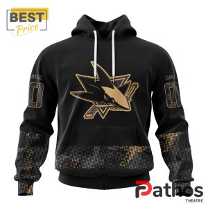 NHL San Jose Sharks Military Appreciation Design Hoodie