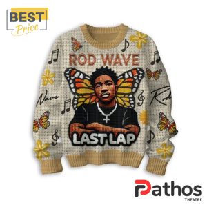 rod wave last lap 2024 christmas ugly sweater 2 olgdd