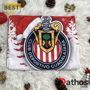 liga mx chivas guadalajara christmas gifts ugly sweater 3 osL8k