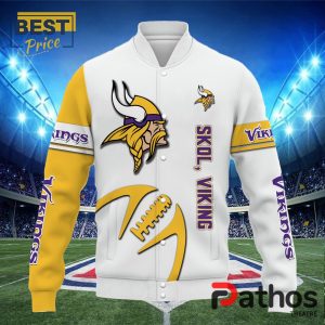 nfl minnesota vikings team baseball jacket 2 qLCyd