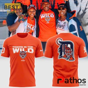 Detroit Tigers In The Wild 2024 Shirt