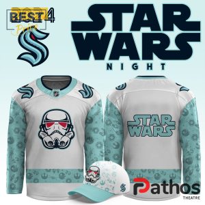 2024 Seattle Kraken x Star Wars Night Hockey Jersey