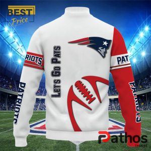 nfl new england patriots team baseball jacket 3 sAByO