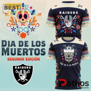 Las Vegas Raiders Dia De Los Muertos T-Shirt, Cap