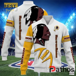 NFL Washington Commanders Team Baseball Jacket