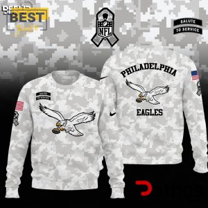 philadelphia eagles camo 2024 salute to service hoodie 3 v4CQd