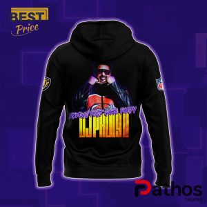 baltimore ravens 2024 dj pauly d hoodie 3 E89Hk