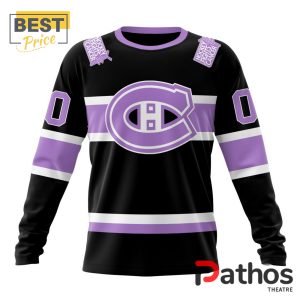 nhl montreal canadiens home in lavender hockey fight cancer hoodie 6 Y6WQl