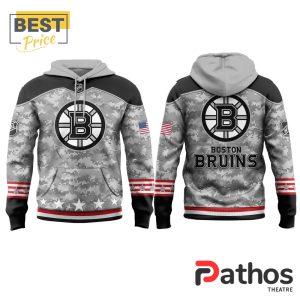 boston bruins 2024 military appreciation hoodie jogger cap 2 WJbZY