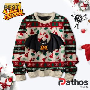 Ozzy Osbourne Christmas Ugly Sweater