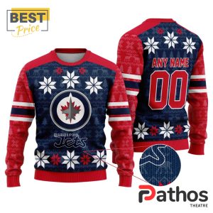 NHL Winnipeg Jets Custom Ugly Sweater For Christmas