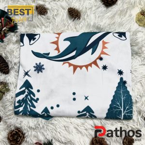 miami dolphins 2024 christmas ugly sweater 3 4kPHe