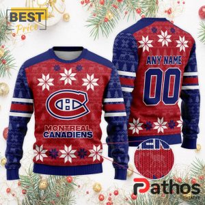 nhl montreal canadiens custom ugly sweater for christmas 2 4vuuf