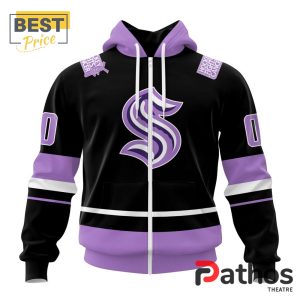 nhl seattle kraken home in lavender hockey fight cancer hoodie 2 qIX5H