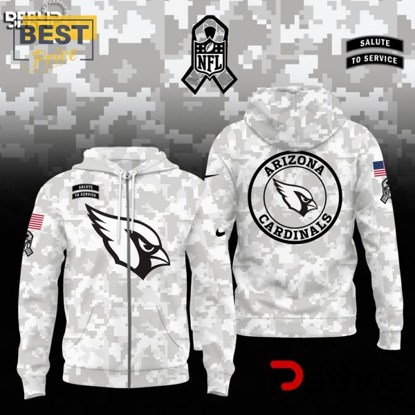 Arizona Cardinals Camo 2024 Salute to Service Hoodie