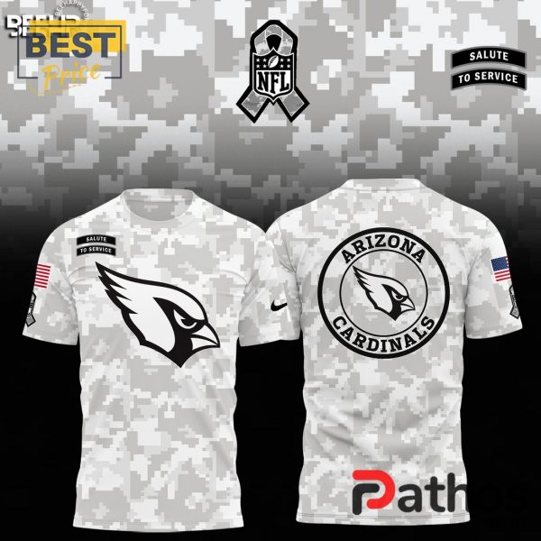 Arizona Cardinals Camo 2024 Salute to Service Hoodie