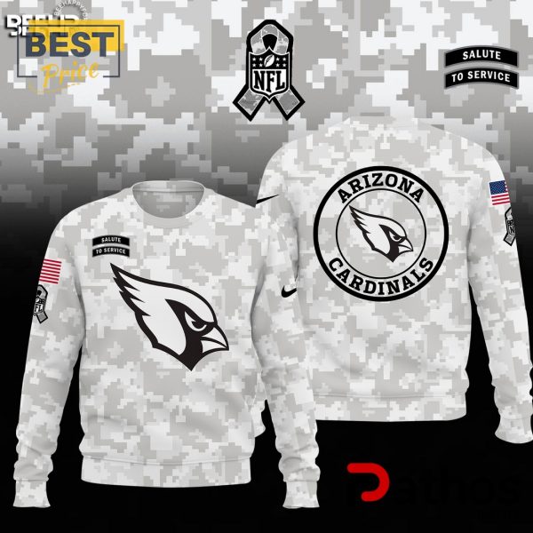 Arizona Cardinals Camo 2024 Salute to Service Hoodie