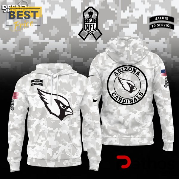 Arizona Cardinals Camo 2024 Salute to Service Hoodie, Jogger, Cap