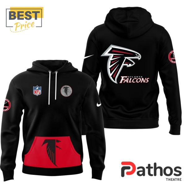 Atlanta Falcons Alternate Helmet Black Hoodie