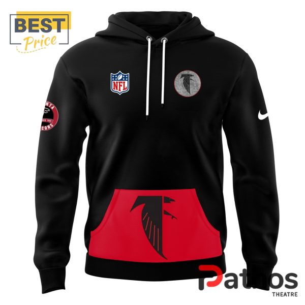 Atlanta Falcons Alternate Helmet Black Hoodie