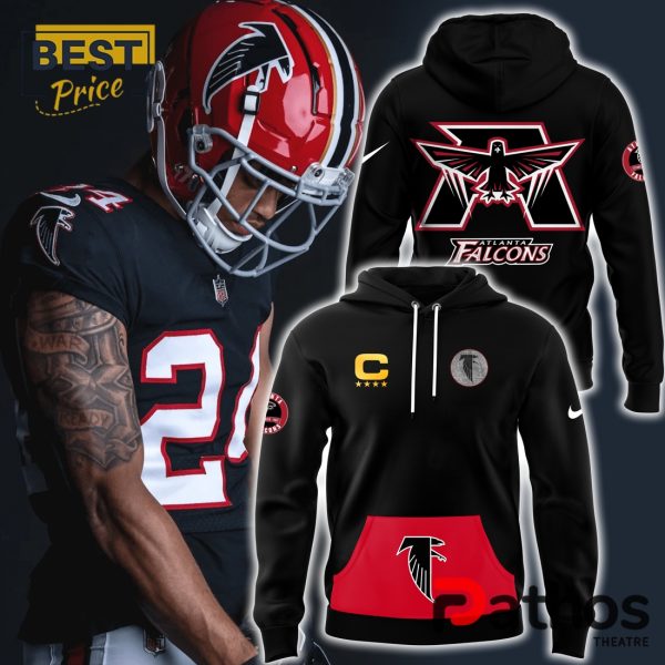 Atlanta Falcons Alternate Helmet Pullover Hoodie