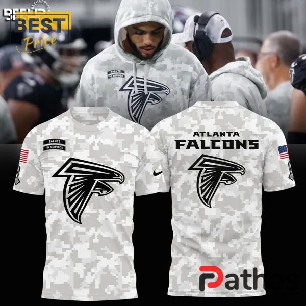 Atlanta Falcons Camo 2024 Salute to Service Hoodie