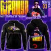 Baltimore Ravens 2024 DJ PAULY D Hoodie