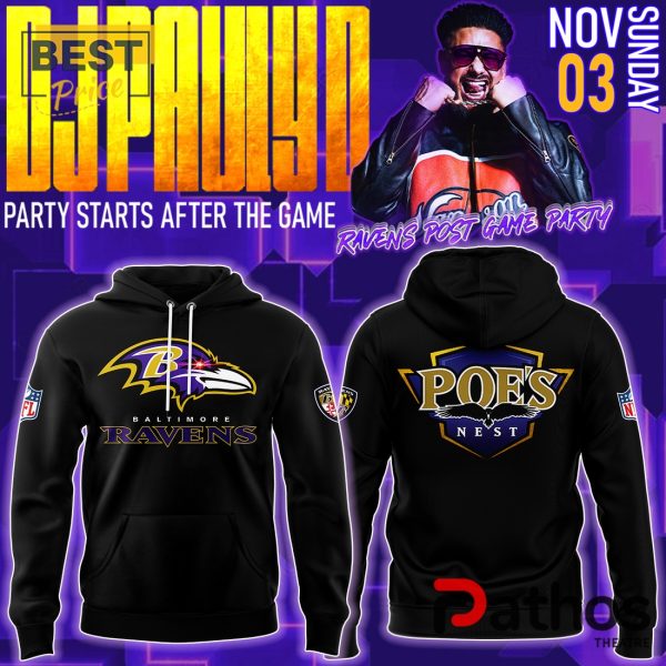 Baltimore Ravens 2024 Poe’s Nest Shirt