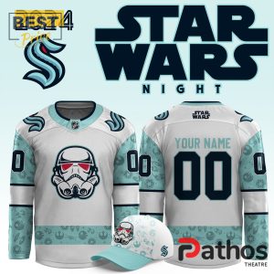 personalized seattle kraken x star wars night hockey jersey 1 0QPmo