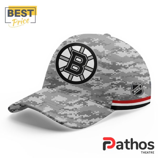 Boston Bruins 2024 Military Appreciation Hoodie, Jogger, Cap