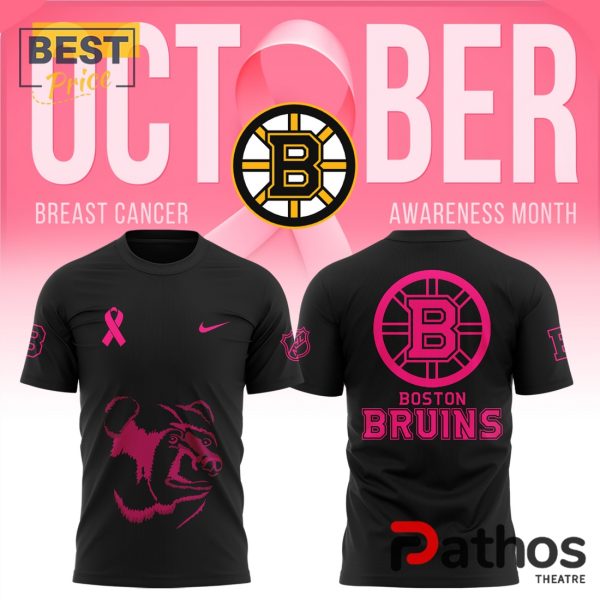 Boston Bruins Breast Cancer Awareness Month Hoodie