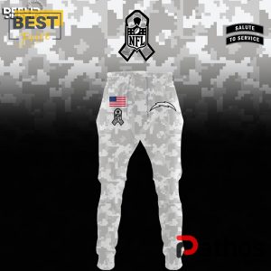 los angeles chargers camo 2024 salute to service hoodie jogger cap 6 iSnKy