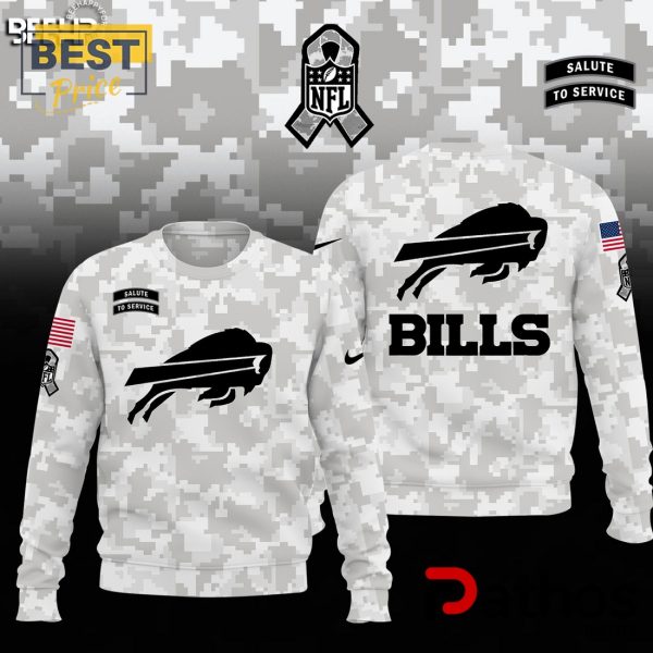 Buffalo Bills Camo 2024 Salute to Service Hoodie