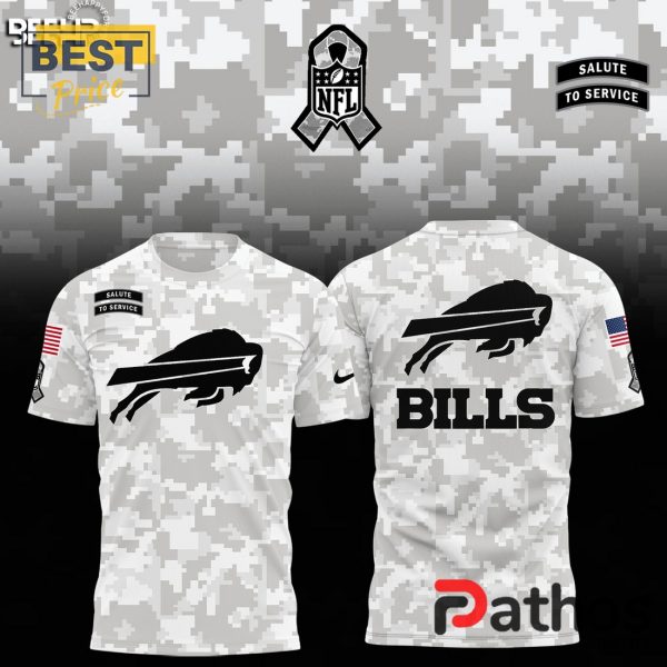 Buffalo Bills Camo 2024 Salute to Service Hoodie