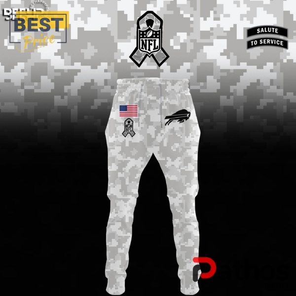 Buffalo Bills Camo 2024 Salute to Service Hoodie, Jogger, Cap