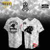 Carolina Panthers Camo 2024 Salute to Service Baseball Jersey