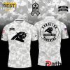 Carolina Panthers Camo 2024 Salute to Service Polo Shirt