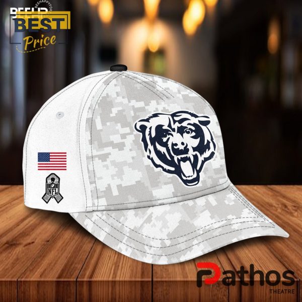 Chicago Bears Camo 2024 Salute to Service Hoodie, Jogger, Cap