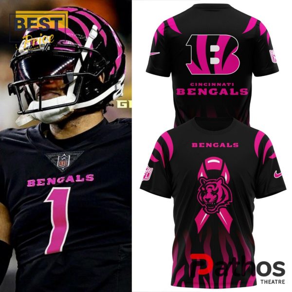 Cincinnati Bengals 2024 Breast Cancer Hoodie