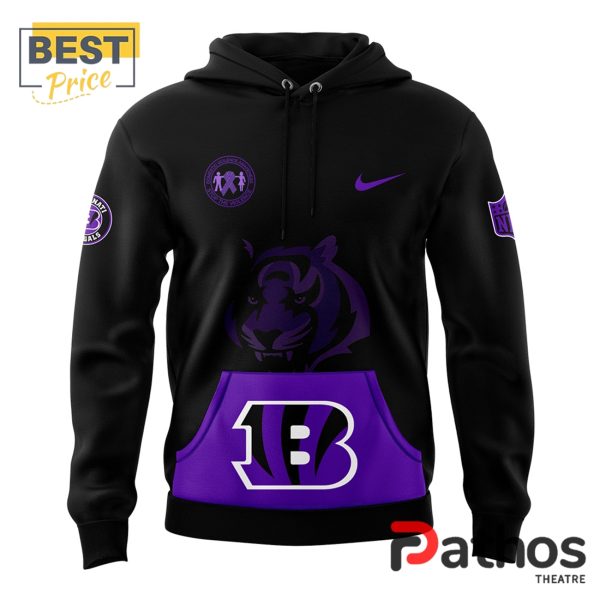 Cincinnati Bengals 2024 Domestic Violence Awareness Hoodie