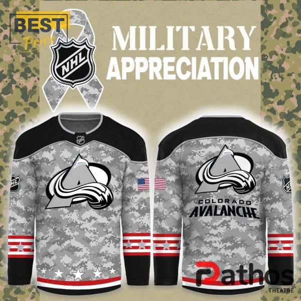 Colorado Avalanche 2024 Military Appreciation Hockey Jersey